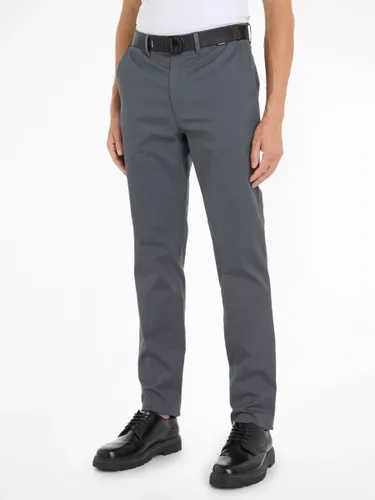Calvin Klein Modern Twill Chino, Grey - Grey - Male