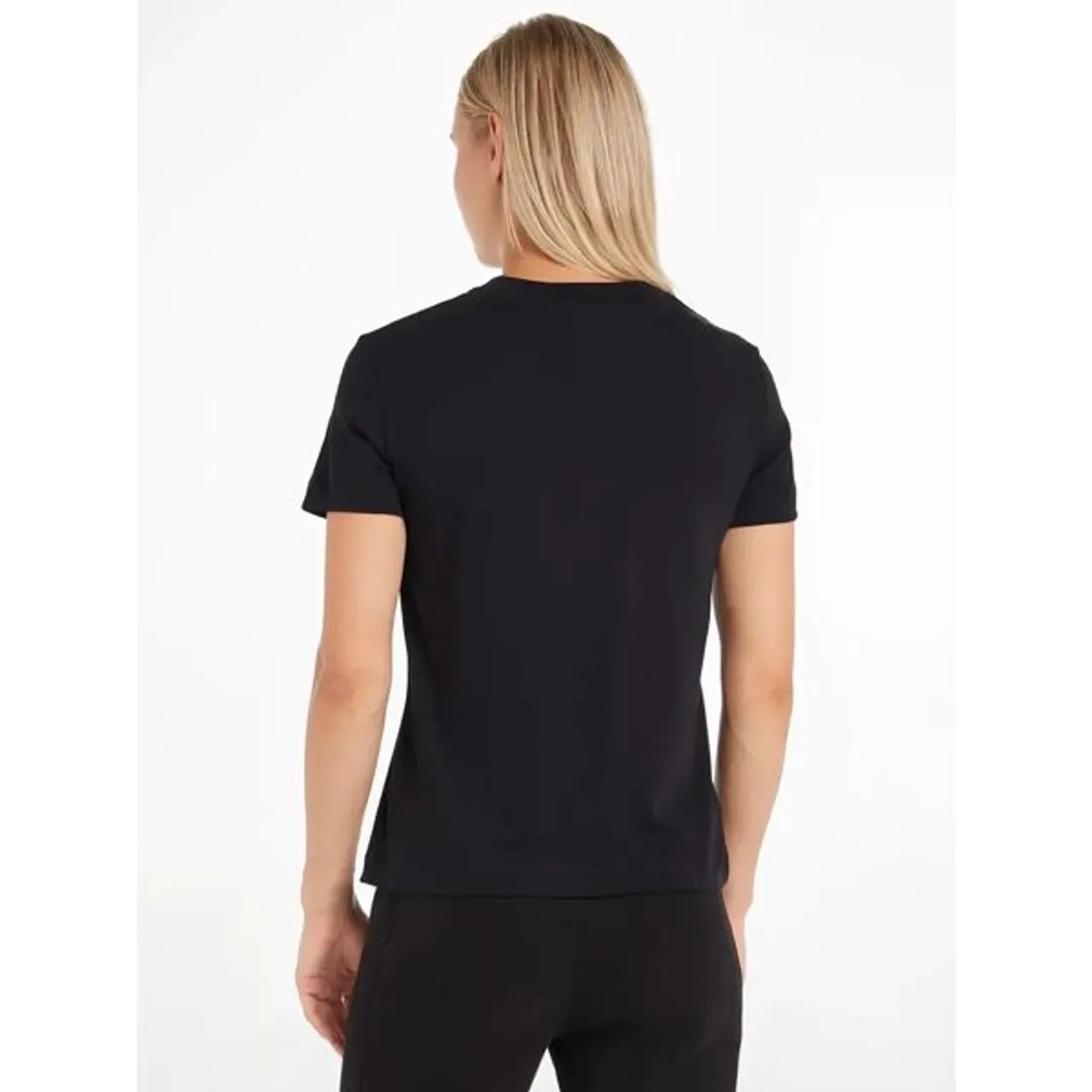Calvin Klein Monogram Logo T-Shirt - Ck Black - Female