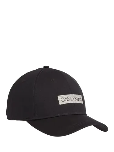 Calvin Klein Organic Cotton Logo Cap - Black - Male