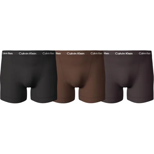 Calvin Klein Pack Cotton Stretch Boxer Shorts - Black