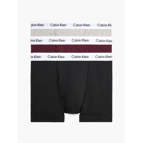 Calvin Klein Pack Cotton Stretch Boxer Shorts - Black