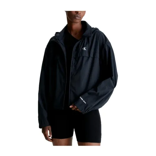 Calvin Klein , Packable Sinves Winter Jacket ,Black female, Sizes: