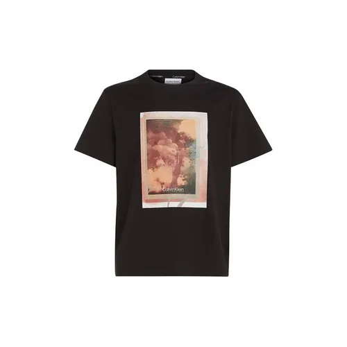 Calvin Klein Photo Print T-Shirt - Black