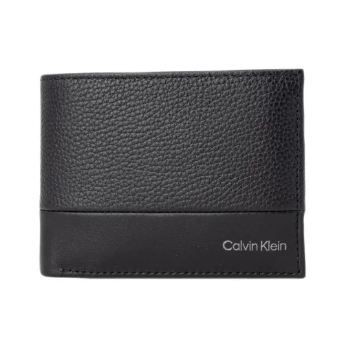 Calvin Klein , Polyester Plain Wallet ,Black male, Sizes: ONE SIZE