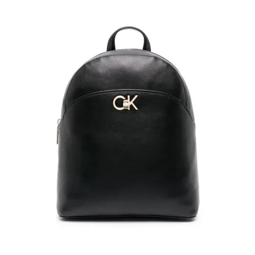 Calvin Klein , Re-lo domed backpack ,Black female, Sizes: ONE SIZE