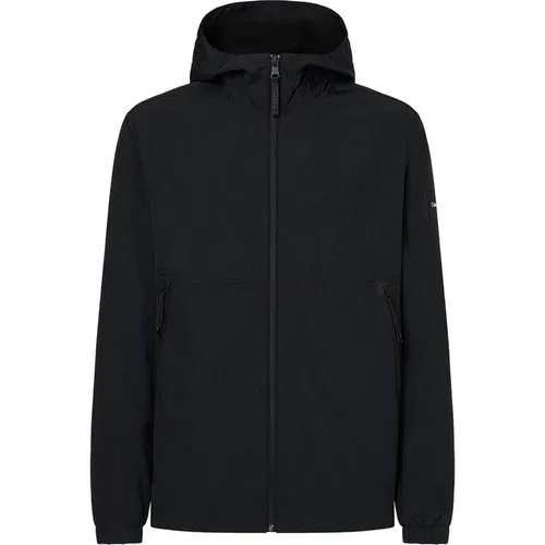 Calvin Klein Recycled Nylon Hooded Jacket - Black