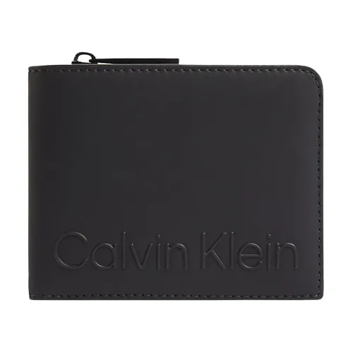 Calvin Klein , Recycled Wallet and Cardholder ,Black male, Sizes: ONE SIZE