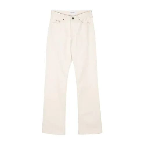 Calvin Klein , Relax Bootcut Jeans ,Beige female, Sizes: