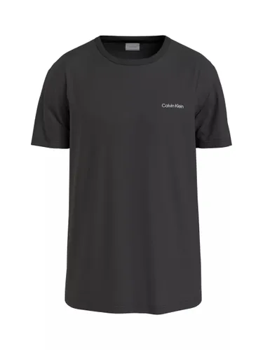 Calvin Klein Signature Logo T-Shirt - Black - Male