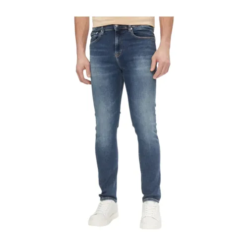 Calvin Klein , Slim-fit Jeans ,Blue male, Sizes: