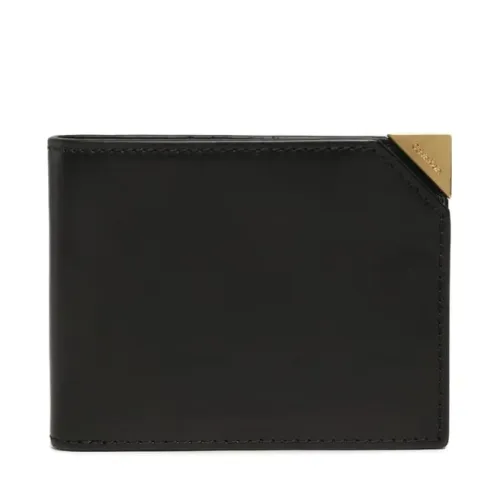 Calvin Klein , Slim Leather Wallets Cardholders ,Black male, Sizes: ONE SIZE