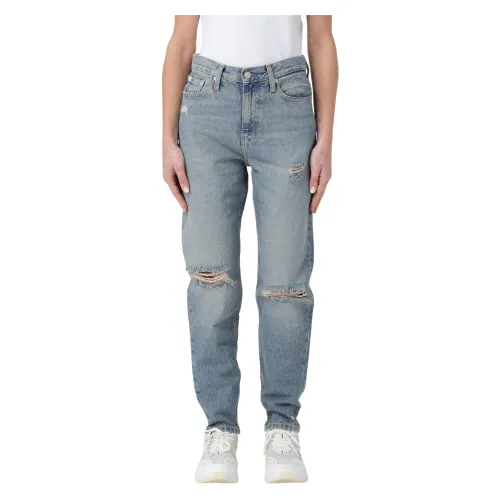 Calvin Klein , Straight Jeans ,Blue female, Sizes: