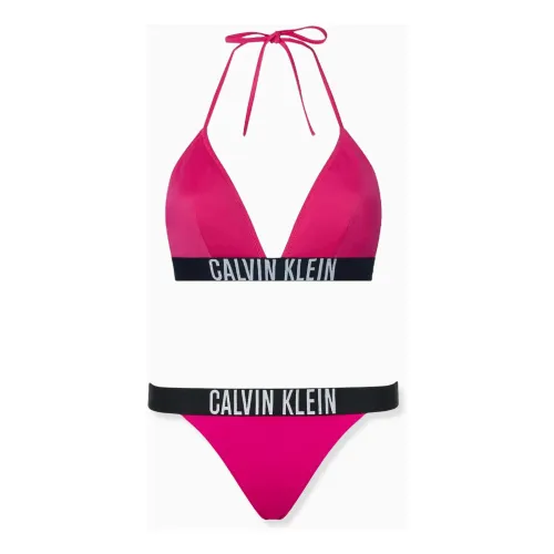 Calvin Klein , Stylish Bikinis for Women ,Pink female, Sizes: