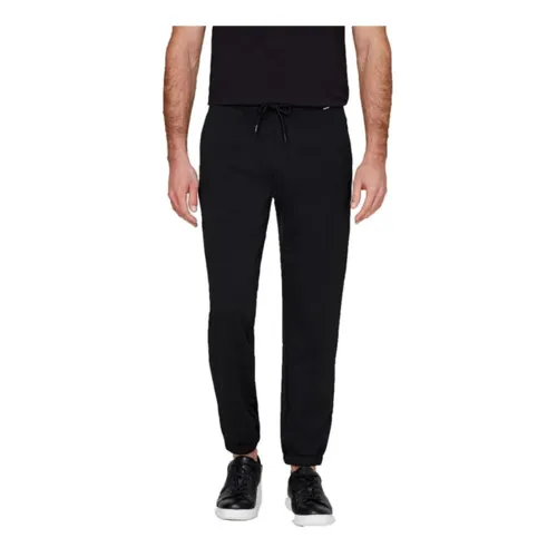 Calvin Klein , Stylish Men`s Chinos for Eery Occasion ,Black male, Sizes: