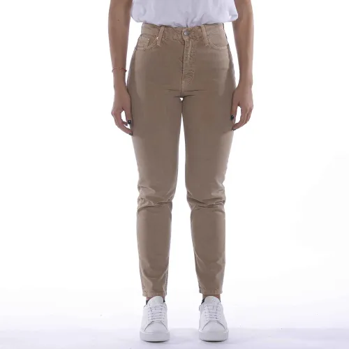 Calvin Klein , Stylish Slim-Fit Jeans ,Brown female, Sizes: