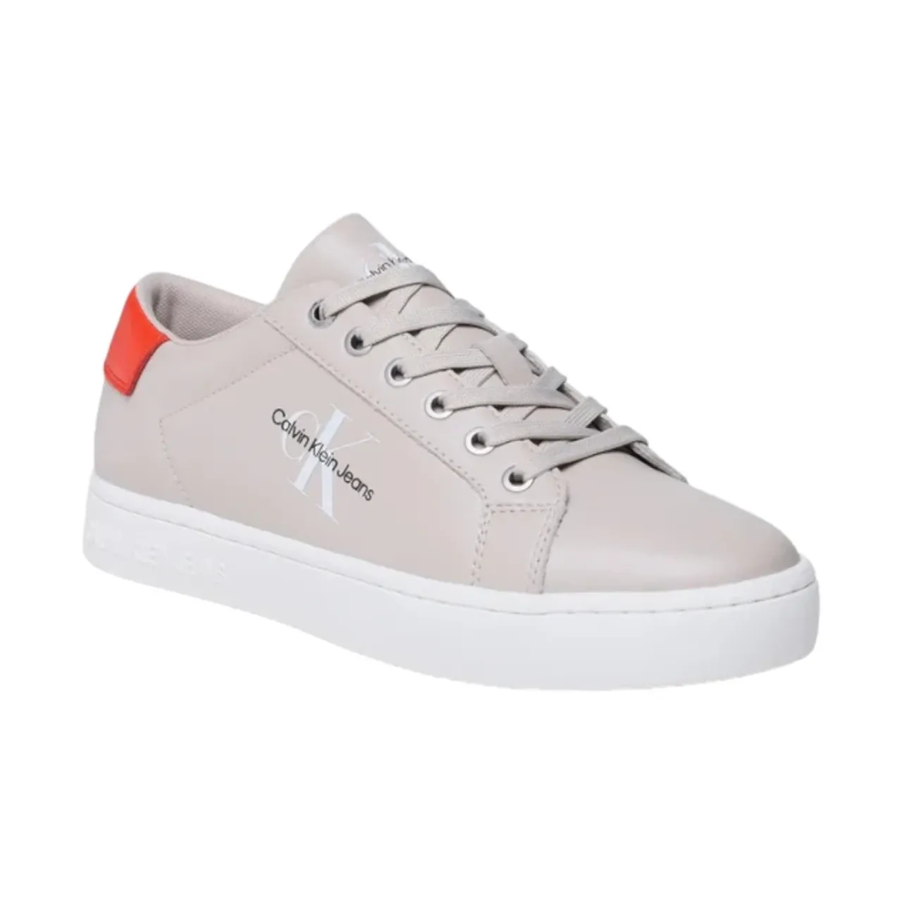 Calvin Klein , Stylish Sneakers for Men and Women ,Beige male, Sizes: