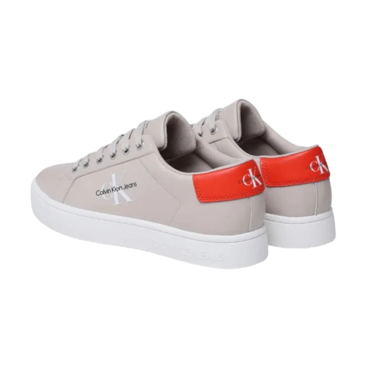 Calvin Klein , Stylish Sneakers for Men and Women ,Beige male, Sizes: