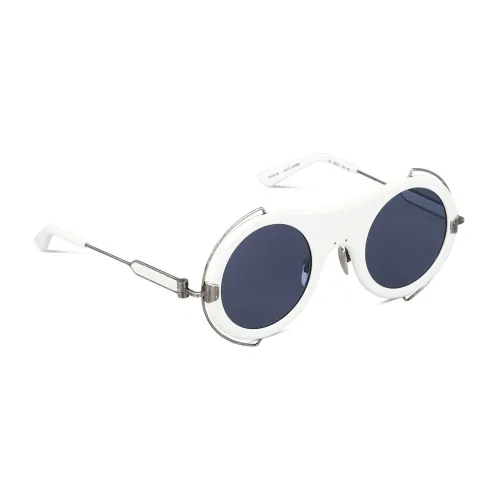 Calvin Klein , Stylish Sunglasses with Unique Design ,White female, Sizes: ONE