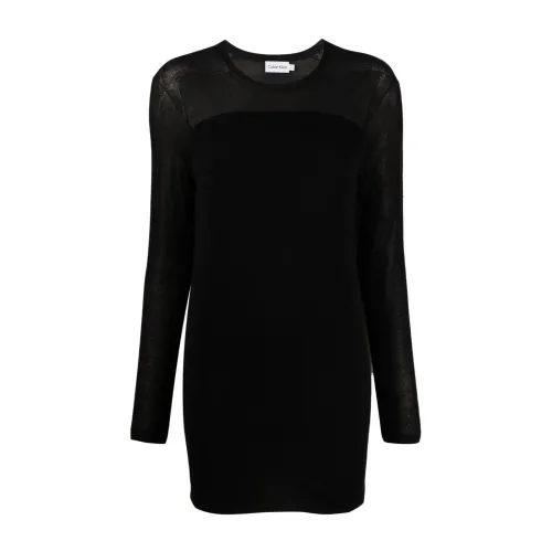 Calvin Klein , Sweater dresses ,Black female, Sizes: