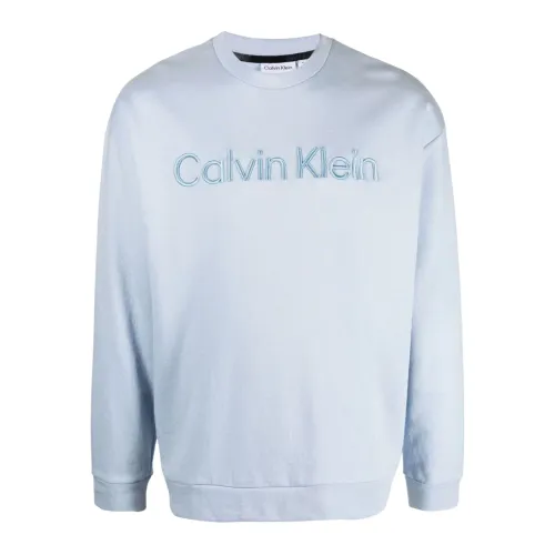 Calvin Klein , Sweatshirts ,Blue male, Sizes: