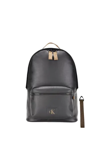 Calvin Klein Tagged Campus Backpack, Black - Black - Unisex - Size: One Size
