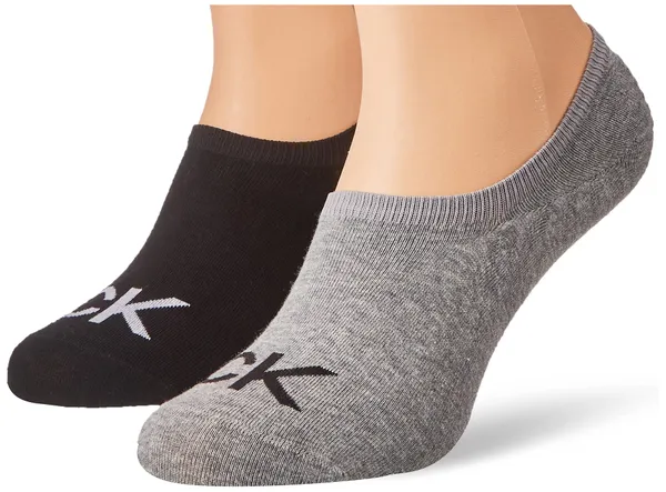 Calvin Klein - Trainer Socks Men - Mens Mid Grey Melange
