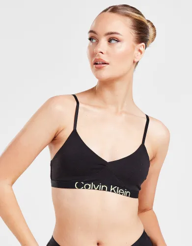 Calvin Klein Underwear Future Shift String Bralette - Black - Womens