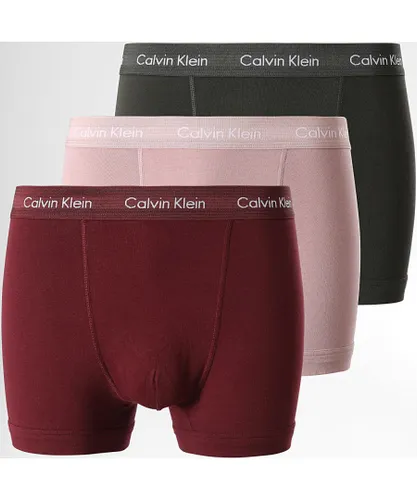 Calvin Klein Underwear Mens Multi 3 Pack - Multicolour Cotton