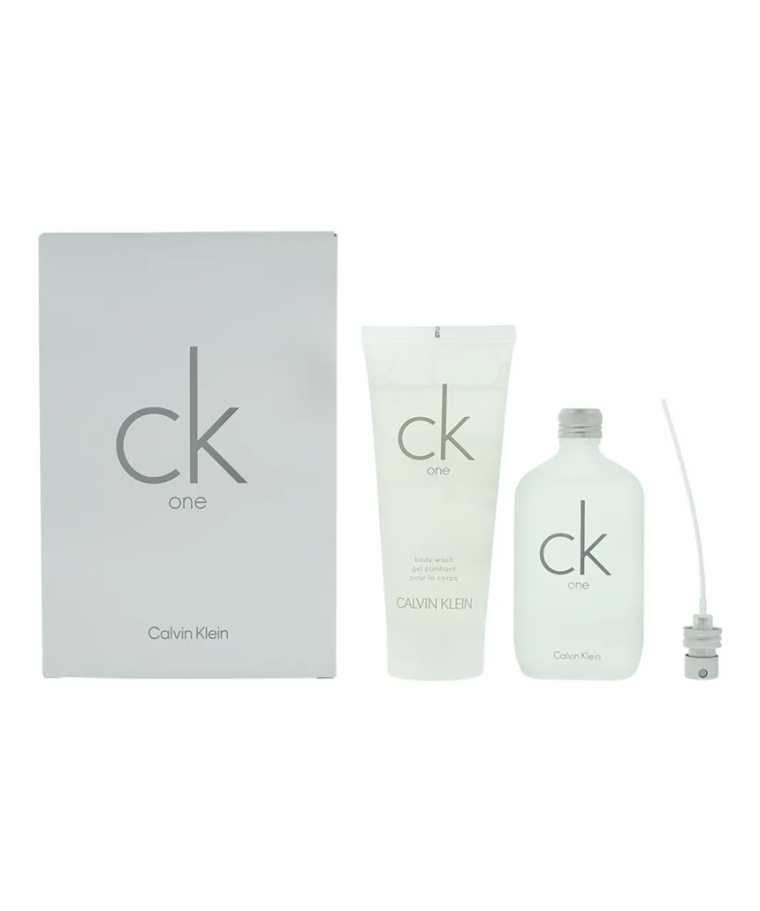 Calvin Klein Unisex Ck One Eau de Toilette 50ml + Shower Gel 100ml Gift Set - One Size