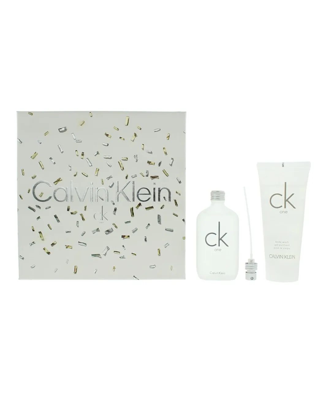 Calvin Klein Unisex Ck One Eau de Toilette 50ml + Shower Gel 100ml Gift Set - One Size