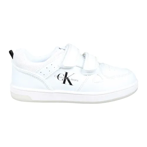 Calvin Klein , V1X9 80854 1355100 Sneakers ,White unisex, Sizes: