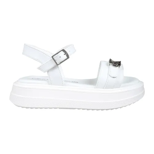 Calvin Klein , V3A2 80832 0371100 Sandals ,White unisex, Sizes: