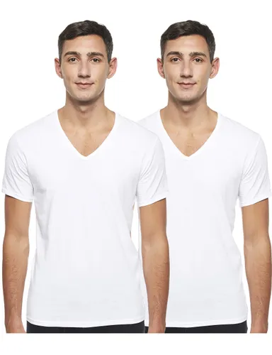 Calvin Klein - White Shirt Pack of 2 - White T Shirt Men -