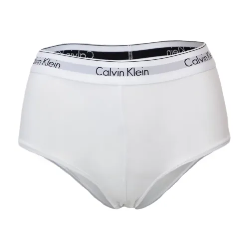Calvin Klein , Women Boyshort F3788E Coulotte ,White female, Sizes: