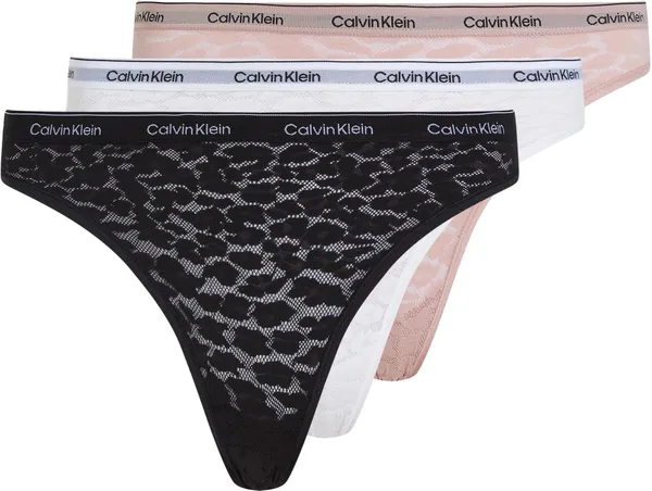 Calvin Klein Women's 3 Pack Bikini (Low-Rise) 000QD5069E