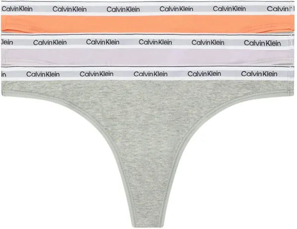 Calvin Klein Women's 3 Pack Thong (Low-Rise) 000QD5209E