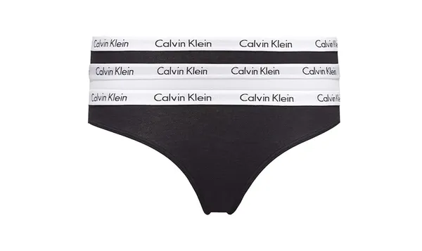 Calvin Klein - Women's Bikini Briefs - Pack x3 - Carousel -