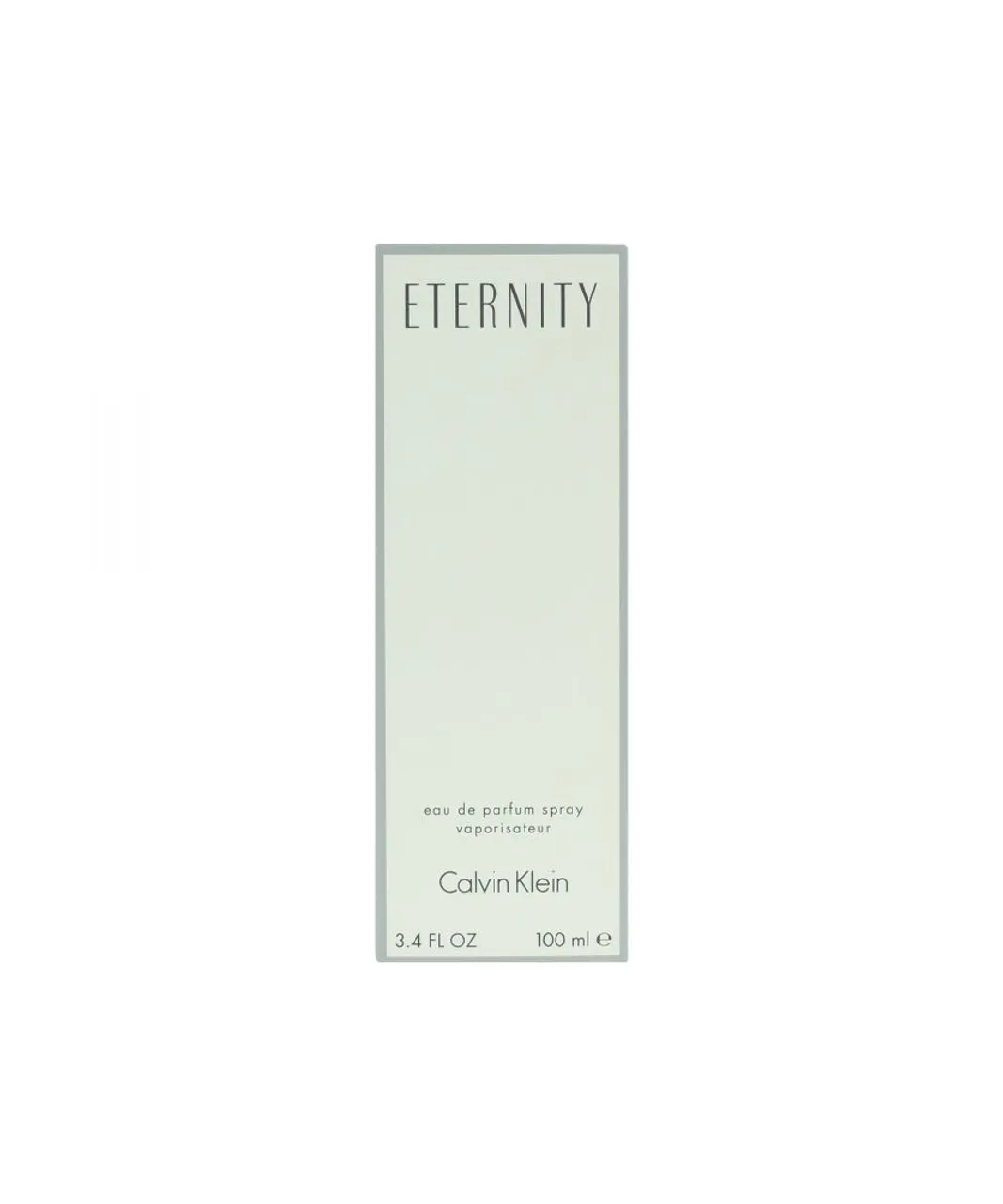 Calvin Klein Womens Eternity For Women Eau de Parfum 100ml - Green - One Size