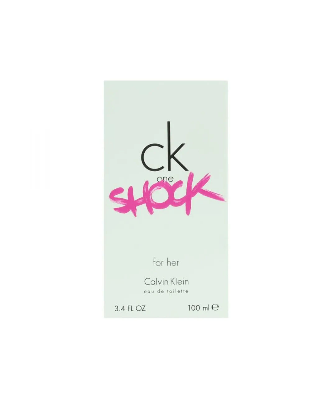 Calvin Klein Womens One Shock For Her Eau de Toilette 100ml Spray - One Size