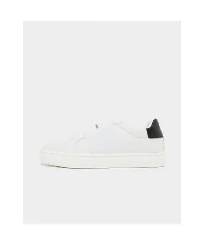 Calvin Klein Womenss Elastic Cupsole Trainers in White