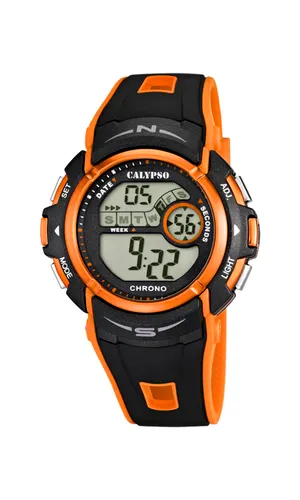 CALYPSO Boys Digital Quartz Watch with Plastic Strap K5610/7