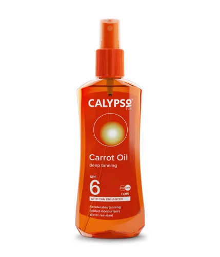 Calypso Carrot Oil With Tan Extender SPF6 (2)