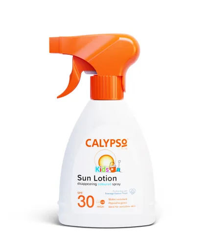 Calypso Kids Coloured Spray | Disappearing Blue Lotion |