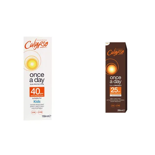 Calypso Once a Day Sun Protection Lotion with SPF 40 and