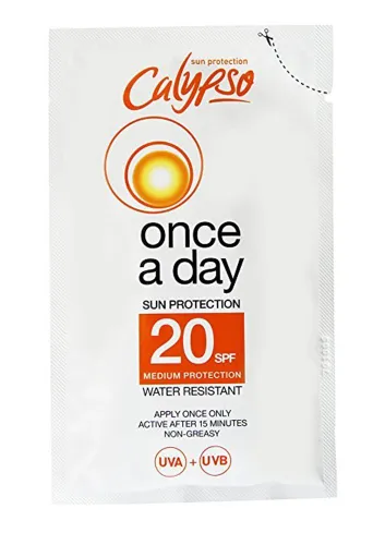 Calypso Once A Day Sun Protection Sachet SPF20 | 40ml