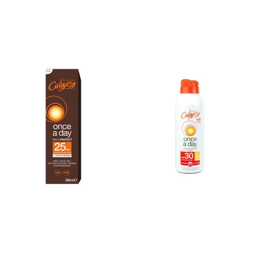 Calypso Once A Day Tan & Protect SPF25-200 ml CALC25TAN and