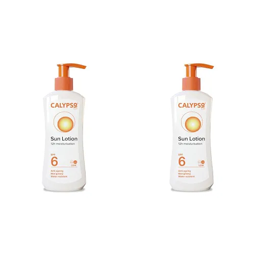 Calypso Press & Protect Sun lotion SPF6 (Pack of 2)
