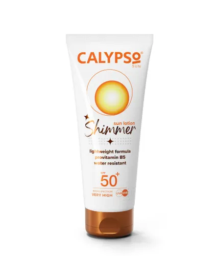 Calypso Shimmer Sun Lotion SPF50 + | Very High UVA + UVB