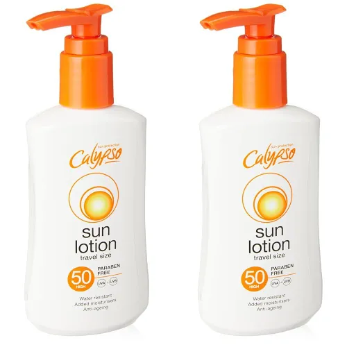 Calypso Sun Protection Lotion SPF50-100 ml (Pack of 2)