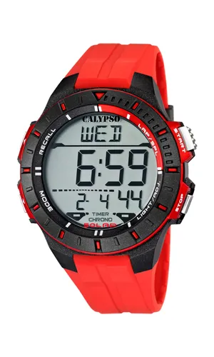Calypso Unisex Digital Watch with LCD Dial Digital Display